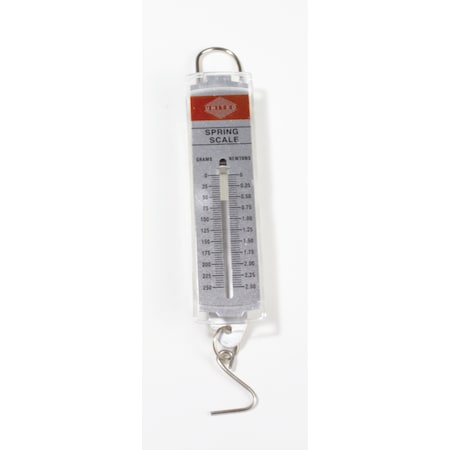 United Scientific Spring Scale 250G X 5G, 2.5N X 0.05N SB0250